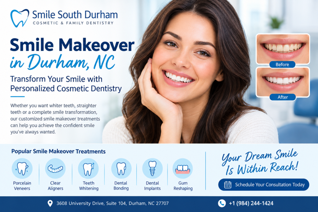 Smile Makeover in Durham, NC